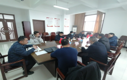 集团执行总裁贺明田一行二人应邀赴安徽新集煤电（集团）进行交流洽谈