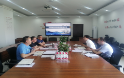 集团执行总裁贺明田一行应邀赴成都东进淮州新城投资集团有限公司进行业务洽谈