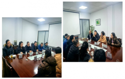 四川天盈实业有限责任公司一行赴我司及仪征经济开发集团交流“十五五”发展战略规划、国资国企改革、资产盘活等相关事宜