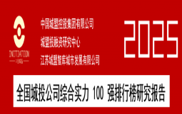 2026重磅发布 | 2025全国城投公司综合实力研究报告 100 强排行榜（附：AAA、AA+和AA级百强名单）