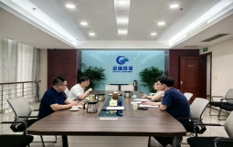 集团执行总裁贺明田一行赴射阳县沿海投资交流业务合作
